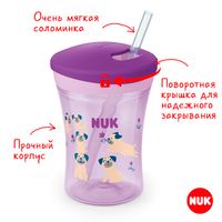 Поильник для девочек Nuk/Нук Evolution Active 230мл миниатюра фото №7