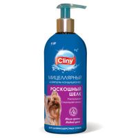 Шампунь-кондиционер для длинношерстных собак Роскош шелк Cliny/Клини фл. 300мл