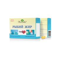 Рыбий жир пищевой с витаминами A,D,E Mirrolla/Мирролла капсулы 0,37г 100шт