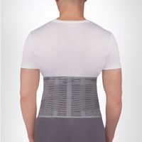 Бандаж-корсет на пояснично-крестцовый отдел Интелин MedicalLine SL B01, серый, р.M миниатюра фото №2