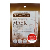 Маска Japan Gals (Джапан галс) Pure 5 Essential для лица с коллагеном 7 шт.