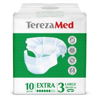 Подгузники для взрослых впитывающие на липучках Extra TerezaMed 10шт р.L (3) миниатюра фото №3