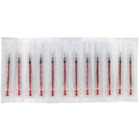 Шприц инсулиновый 3-х компонентный с иглой 26G U-40 SFM 0,45х12мм 1мл 100шт миниатюра фото №9