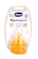 Соска Chicco (Чикко) Well-Being латексная средний поток от 2 мес. 2 шт.
