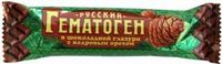 Гематоген Русский в шоколадной глазури с кедровым орехом 40 г