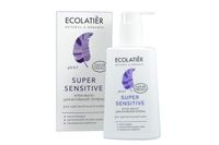 Крем-мыло для интимной гигиены для чувствительной кожи Super Sensitive Ecolatier 250мл миниатюра фото №3