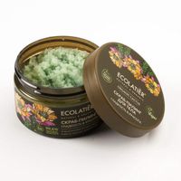 Скраб-пилинг для тела Гладкость & Красота Серия Organic Cactus, Ecolatier Green 300 г миниатюра фото №3