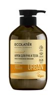 Крем для рук и тела SOS Глубокое питание марула, Ecolatier орех кукуи & пантенол, Ecolatier 400 мл