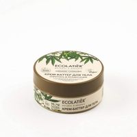 Крем-баттер для тела Упругость & Релаксация Серия Organic Cannabis, Ecolatier Green 150 мл
