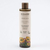 Гель для душа мицеллярный Гладкость & Красота Серия Organic Cactus, Ecolatier Green 350 мл