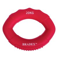 Кистевой эспандер овальной формы розовый Bradex/Брадекс 20кг миниатюра