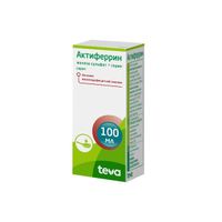 Актиферрин сироп 100мл 