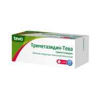 Триметазидин-Тева таблетки п/о плен. 20мг 60шт