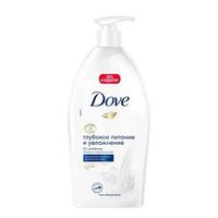Крем-гель для душа бессульфатный Глубокое Питание и увлажнение Dove/Дав 750мл
