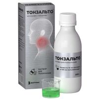 Тонзальто раствор для полоскания 16мг/мл 200мл Тонзальто раствор для полоскания 16мг/мл 200мл