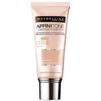 Крем тональный Совершенный розово-бежевый Affinitone Maybelline/Мэйбиллин 30мл тон 17 миниатюра фото №2