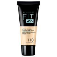 Крем тональный слоновая кость Fit Me Maybelline/Мэйбиллин 30мл тон 110