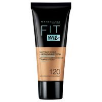 Крем тональный классический бежевый Fit Me Maybelline/Мэйбиллин 30мл тон 120