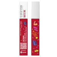 Помада жидкая матовая Spotify Super Stay Ink Maybelline/Мэйбиллин 5мл тон 325