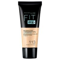 Крем тональный розово-опал Fit Me Maybelline/Мэйбиллин 30мл тон 113