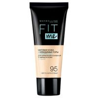 Крем тональный светло-фарфоровый Fit Me Maybelline/Мэйбиллин 30мл тон 95