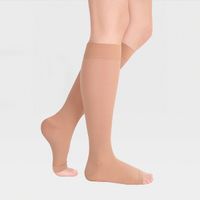 Гольфы компрессионные Luomma idealista ID-230 1 класс открытый носок карамель M/Norm