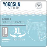 Подгузники-трусики для взрослых Softcare YokoSun 10шт р.XL миниатюра фото №7