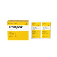 Регидрон порошок для приг. раствора для приема внутрь пак. 18,9г 20шт
