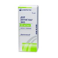 Дор Антиглау ЭКО капли глазные 20мг/мл 5мл