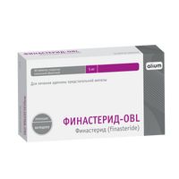 Финастерид-OBL таблетки п/о плен. 5мг 90шт