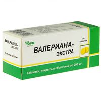 Валериана-экстра ФармГрупп таблетки 0,2г 50шт