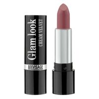 Губная помада тон 333 Сахарная слива Glam Look cream velvet Luxvisage 4г