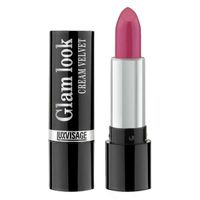 Губная помада тон 327 Сочная фуксия Glam Look cream velvet Luxvisage 4г