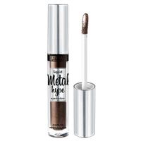 Тени для век жидкие тон 16 Тигровый глаз Metal hype Luxvisage 3,5мл