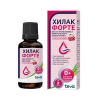 Хилак Форте вишня капли д/вн. приема фл.-кап. 30мл
