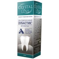Гель стоматологический для животных Зубастик Crystal Line 30мл Гель стоматологический для животных Зубастик Crystal Line 30мл