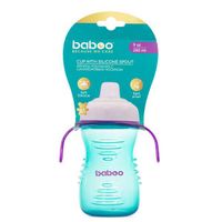 Поильник с силиконовым носиком 260 мл. зеленый 6 мес+ BABOO миниатюра фото №6