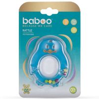 Погремушка в ассортименте 0 мес+ пингвин Baboo миниатюра фото №2