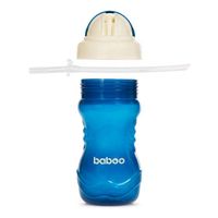 Поильник с трубочкой 360 мл. синий 9 мес+ BABOO миниатюра фото №3