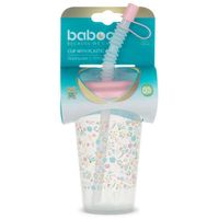 Поильник с трубочкой 320 мл. Flora 12 мес+ BABOO миниатюра фото №5