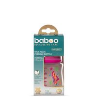 Бутылочка с соской силиконовой широкая 150 мл. Sea life 0 мес+ BABOO