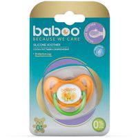 Соска-пустышка силиконовая симметричн. Safari 0 мес+ BABOO миниатюра фото №4