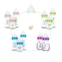 Соска молочная силиконовая средний поток Natural 3 мес+ BABOO