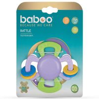 Погремушка 0 мес+ цветочек Baboo миниатюра фото №3