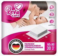 Пеленки впитывающие одноразовые Reva Care 60х90см 30шт