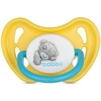 Соска-пустышка силиконовая круглая Me to you 6 мес+ 5-005 BABOO миниатюра фото №4