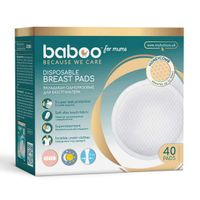 Вкладыши одноразовые для бюстгальтера 40 шт. BABOO