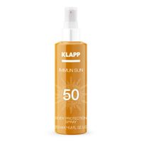 Спрей для тела солнцезащитный spf 50 Immun Sun Body Protection Spray spf 50 Klapp Cosmetics 200мл