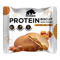 Печенье протеиновое с начинкой со вкусом Соленая карамель Primebar/Праймбар 10шт х 40г миниатюра