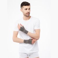 Бандаж на лучезапястный сустав Habic, серый, правый,обхват 15-16см р.2 миниатюра фото №9